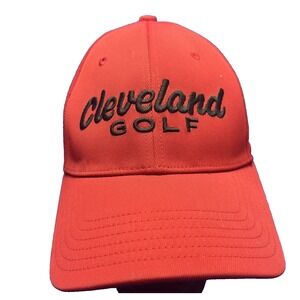 Cleveland‎ Golf Logo Red & Black Hat/Cap Adjustable